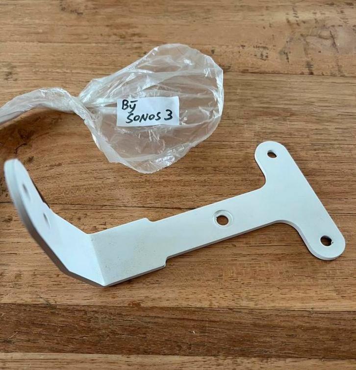 Sonos 3 Muurbeugel - Wit, Audio, Tv en Foto, Televisie-accessoires, Zo goed als nieuw, Ophalen
