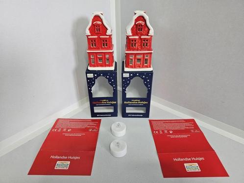 Diverse No5 ledlicht Vakwerkhuisjes van de Postcode Loterij, Diversen, Kerst, Nieuw, Ophalen of Verzenden