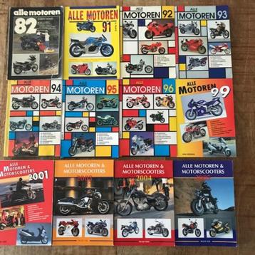 13x Alle Motoren (Boeken)  zgan beschikbaar voor biedingen