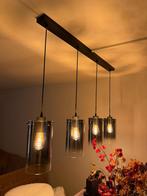 Hanglamp Ventotto 4-lichts smoked glas, Huis en Inrichting, Ophalen, Gebruikt, Glas, 75 cm of meer