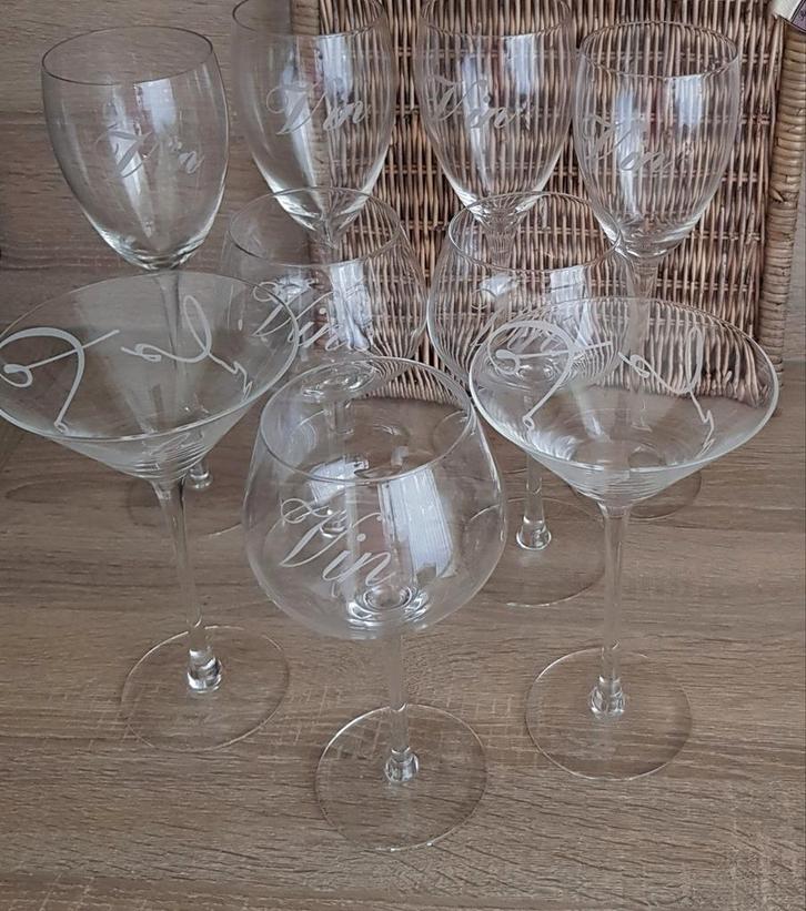 Riviera maison wijn&champagne glasservies, Verzamelen, Glas en Borrelglaasjes, Nieuw, Overige typen, Ophalen