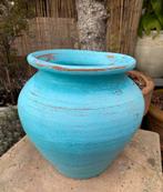 Mooie terracotta vaas / bloempot mét afwateringsgat, Tuin en Terras, Bloempotten, Ophalen, Rond, Zo goed als nieuw, Minder dan 40 cm