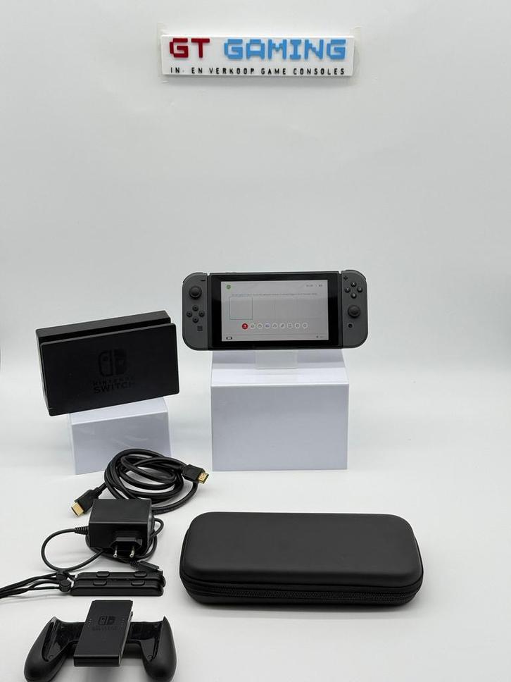 NINTENDO SWITCH NIEUW MODEL 2023 V2 LANGE ACCU DUUR+TASJE, Spelcomputers en Games, Spelcomputers | Nintendo Switch, Zo goed als nieuw