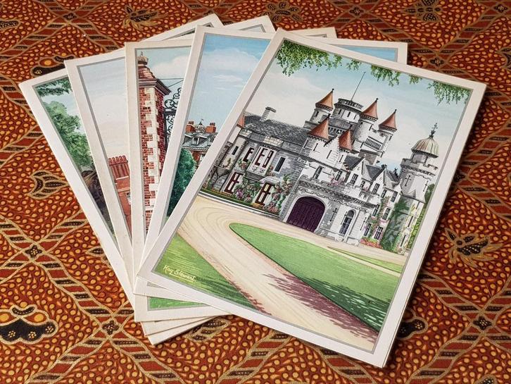 Vijf mooie oude zeldzame menukaarten van stoomschip Iberia., Antiek en Kunst, Kunst | Litho's en Zeefdrukken, Ophalen of Verzenden