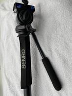 Benro A28T monopod + Benro statiefkop S2, Audio, Tv en Foto, Fotografie | Statieven en Balhoofden, Verzenden, Eenpoot, Zo goed als nieuw