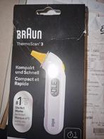 NIEUW thermoscan 3 braun thermometer, Ophalen of Verzenden, Nieuw, Scheren en Epileren