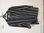 Zwart wit Gestreepte blouse Canda C&A, Kleding | Dames, Blouses en Tunieken, Verzenden, Wit, Zo goed als nieuw, Maat 36 (S)