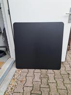 Vloerplaat zwart staal voor kachel (vierkant 1000 X 1000)., Ophalen, Vrijstaand, Hout, Nieuw
