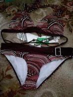 NIEUW me kaartje Pinkpop BIKINI bruin PROTEST 42 44 XL cup C, Bruin, Verzenden, Nieuw, Protest