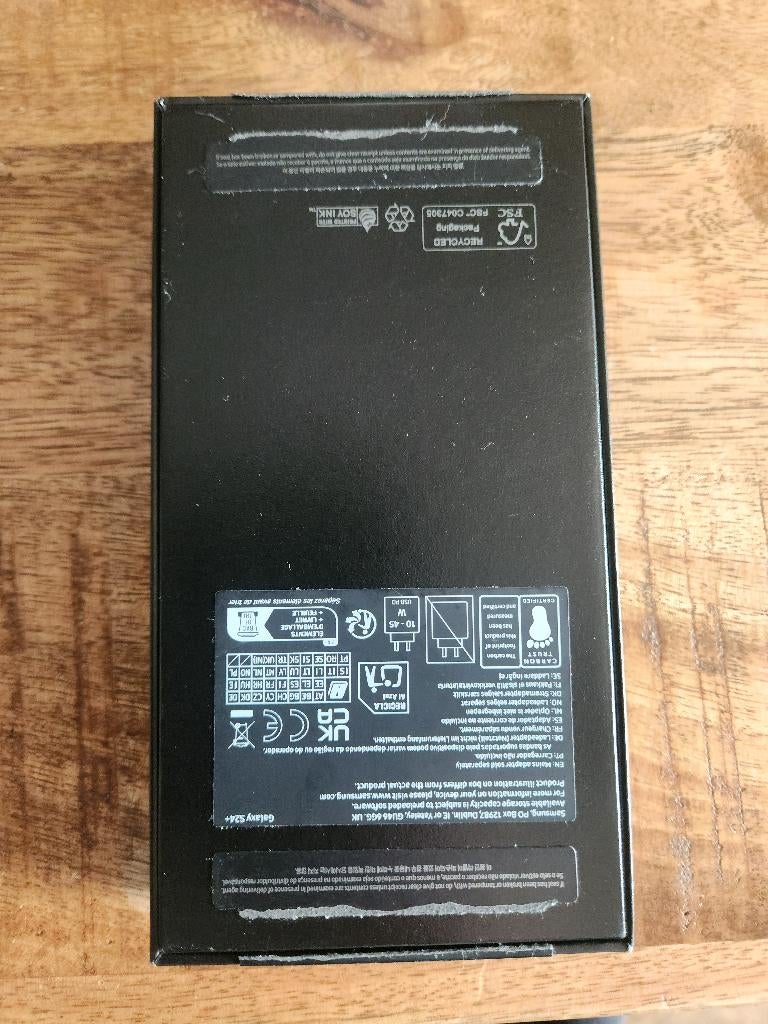 samsung galaxy s24+ 256gb, Galaxy S24, Zwart, Touchscreen, Nieuw