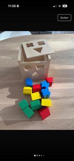 Vormensorteerkubus - Melissa & Doug, Kinderen en Baby's, Speelgoed | Houten speelgoed, Ophalen of Verzenden, Zo goed als nieuw