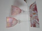 2 prachtige vazen., Huis en Inrichting, Ophalen, Overige kleuren, Minder dan 50 cm, Glas