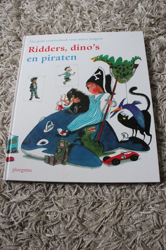 Kinderboek voorleesboek ridders, dino's en piraten als nieuw, Boeken, Kinderboeken | Kleuters, Ophalen of Verzenden, Zo goed als nieuw