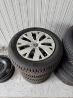 Hankook winterset 16 inch staal met dop VAG, Auto-onderdelen, Banden en Velgen, Gebruikt, 16 inch, Banden en Velgen, Personenwagen