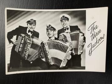 The three Jacksons handtekeningen gesigneerde promotie foto beschikbaar voor biedingen