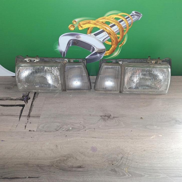 setje koplampen vw passat B2 1980-1986, Auto-onderdelen, Verlichting, Volkswagen, Gebruikt, Ophalen of Verzenden