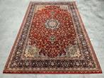 Vintage Perzisch wol vloerkleed medallion 200x295cm, Persian Perzisch vintage oosters hype, Gebruikt, 150 tot 200 cm, Ophalen of Verzenden