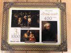 Puzzel Rembrandt 400 jaar 3 x1000, Ophalen of Verzenden, Minder dan 500 stukjes, Zo goed als nieuw