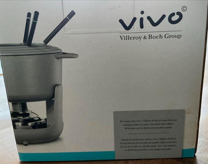 Nieuwe Villeroy & Boch vivo Fondueset in Nieuw in Verpakking, Witgoed en Apparatuur, Fonduesets, Nieuw, Fondueset, Ophalen of Verzenden