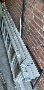 3-delige ladder, Doe-het-zelf en Verbouw, Ladders en Trappen, Ophalen, Gebruikt, Ladder, Opvouwbaar of Inschuifbaar