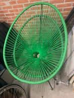 2 mooie groene tuinstoelen, Ophalen, Zo goed als nieuw, Kunststof