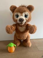ZGAN: FurReal Cubby de Beer, interactieve knuffel, 43cm, Ophalen of Verzenden, Zo goed als nieuw, Beer