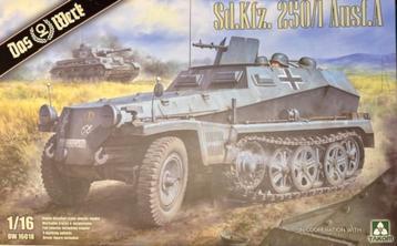 Coelianmodels, Das Werk 16018, Sd. Kfz. 250/1, 1/16! € 99,99 beschikbaar voor biedingen