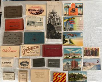 Oude Souvenirmapjes & Kaarten 1920-1960 beschikbaar voor biedingen