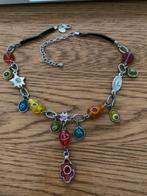 MKM ketting  met kleurjes, Sieraden, Tassen en Uiterlijk, Kettingen, Verzenden, Gebruikt, Overige materialen