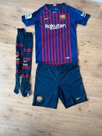 FC Barcelona kindertenue 2018 – compleet, Maat XS of kleiner, Ophalen of Verzenden, Zo goed als nieuw, Shirt