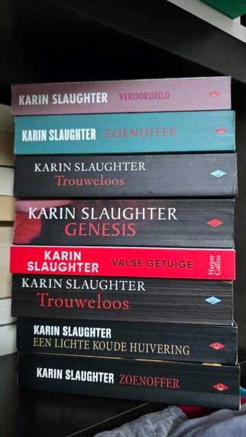 Boeken van Karin Slaughter €4,00 per stuk beschikbaar voor biedingen