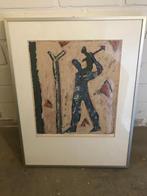 Zeefdruk "Satopharos". Peter Verheijden., Antiek en Kunst, Kunst | Litho's en Zeefdrukken, Ophalen of Verzenden