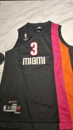 Vintage NBA Miami Wade #3 Basketbalshirt, Kleding | Heren, Sportkleding, Zwart, Maat 56/58 (XL), Ophalen of Verzenden, Zo goed als nieuw