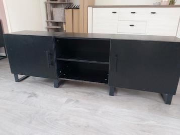 Zwarte tv meubel