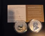 1 oz zilver Krugerrand 2017, Ophalen of Verzenden, Zilver
