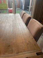 Eetkamertafel bassano warm grey L220cm, Ophalen, Gebruikt