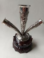 Antieke zilveren epergne met draken, Ophalen of Verzenden, Zilver
