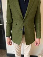 Tweed jasje / colbert groen Holland & Sherry 48, Kleding | Heren, Ophalen, Zo goed als nieuw, Maat 48/50 (M), Groen