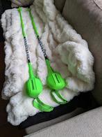 Komperdell Ski Stokken + Beenkappen - ZGAN, Overige merken, Stokken, 100 tot 140 cm, Ophalen of Verzenden