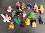 Jaren 80 vintage knijp beestjes godzilla figuren, Ophalen of Verzenden, Gebruikt