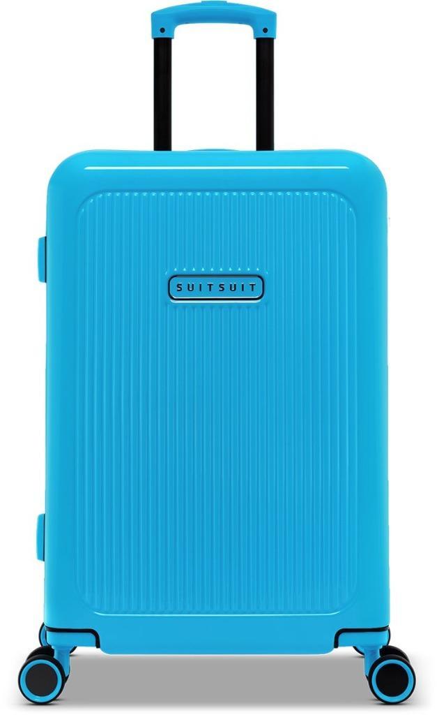 ✅ SUITSUIT Blue Lagoon koffer 66 cm - NIEUW, Sieraden, Tassen en Uiterlijk, Koffers, Nieuw, Hard kunststof, 60 tot 70 cm, Slot