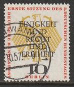 Berlijn 1957 174 Bondsadelaar 10p, Gest, Postzegels en Munten, Postzegels | Europa | Duitsland, Overige periodes, Ophalen of Verzenden