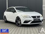 Seat Leon ST 2.0 TSI CUPRA 300|virtual|pano|Beats|keyless, 15 km/l, Gebruikt, Leon, Wit