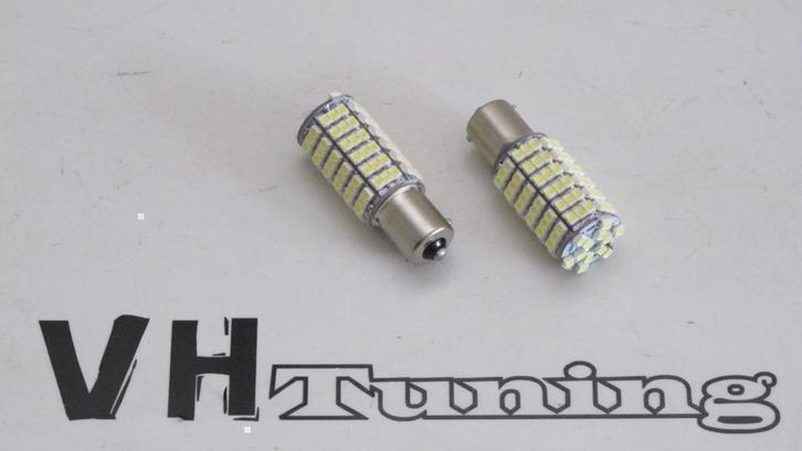 12v ba15s led lamp 120smd 3500k knipperlicht / achterlicht, Auto diversen, Auto-accessoires, Nieuw, Ophalen of Verzenden