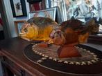 Opgezette.Taxidermie.Taxidermy..Man eters.zwart en roodbuik, Ophalen of Verzenden, Zo goed als nieuw, Zwart