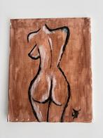 Schilderij vrouwelijk lichaam, Verzenden
