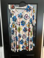 Yoek A-lijn tuniek met bloemenprint, maat 54/56, Kleding | Dames, Grote Maten, Yoek, Ophalen of Verzenden, Zo goed als nieuw, Jurk