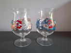 Duvel glas bierglas bierglazen 2x iwan smit, Ophalen of Verzenden, Zo goed als nieuw, Glas of Glazen, Duvel