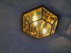 Gouden plafond lamp, Ophalen, Gebruikt