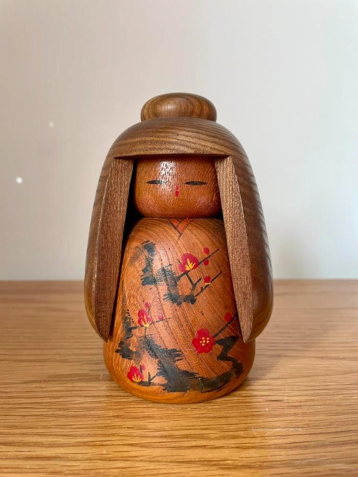Vintage kokeshi Takeda Daisuke, Antiek en Kunst, Kunst | Niet-Westerse kunst, Ophalen of Verzenden